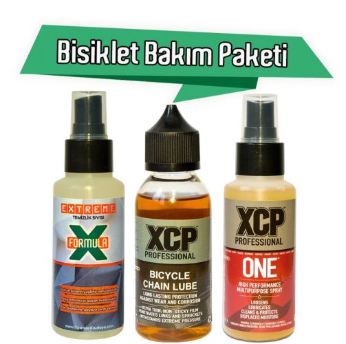 3 'ü 1 Arada, 100ml Bisiklet Bakım Paketi 100ml (FormulaX XCP) - 0