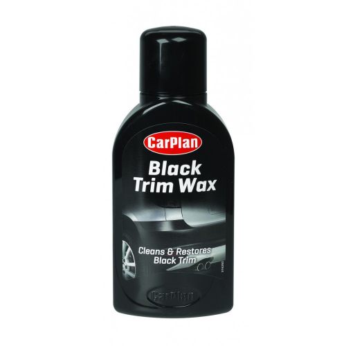 CarPlan BTW375 Black Trim Wax / Solgun Siyah Plastik Renk Yenileyici Renklendirici Wax - 0