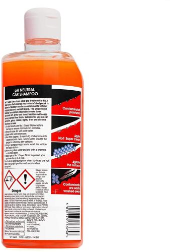 Carplan No1 Super Clean 600 ml / PH Nötr Araç Şampuanı - 1