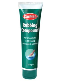 CarPlan Rubbing Compaund 150gr / Yüzey Parlatıcı & Kostik Leke Giderici & Çizik Giderici Pasta