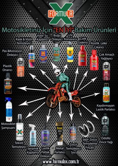 Motosiklet Mega Bakım Seti
