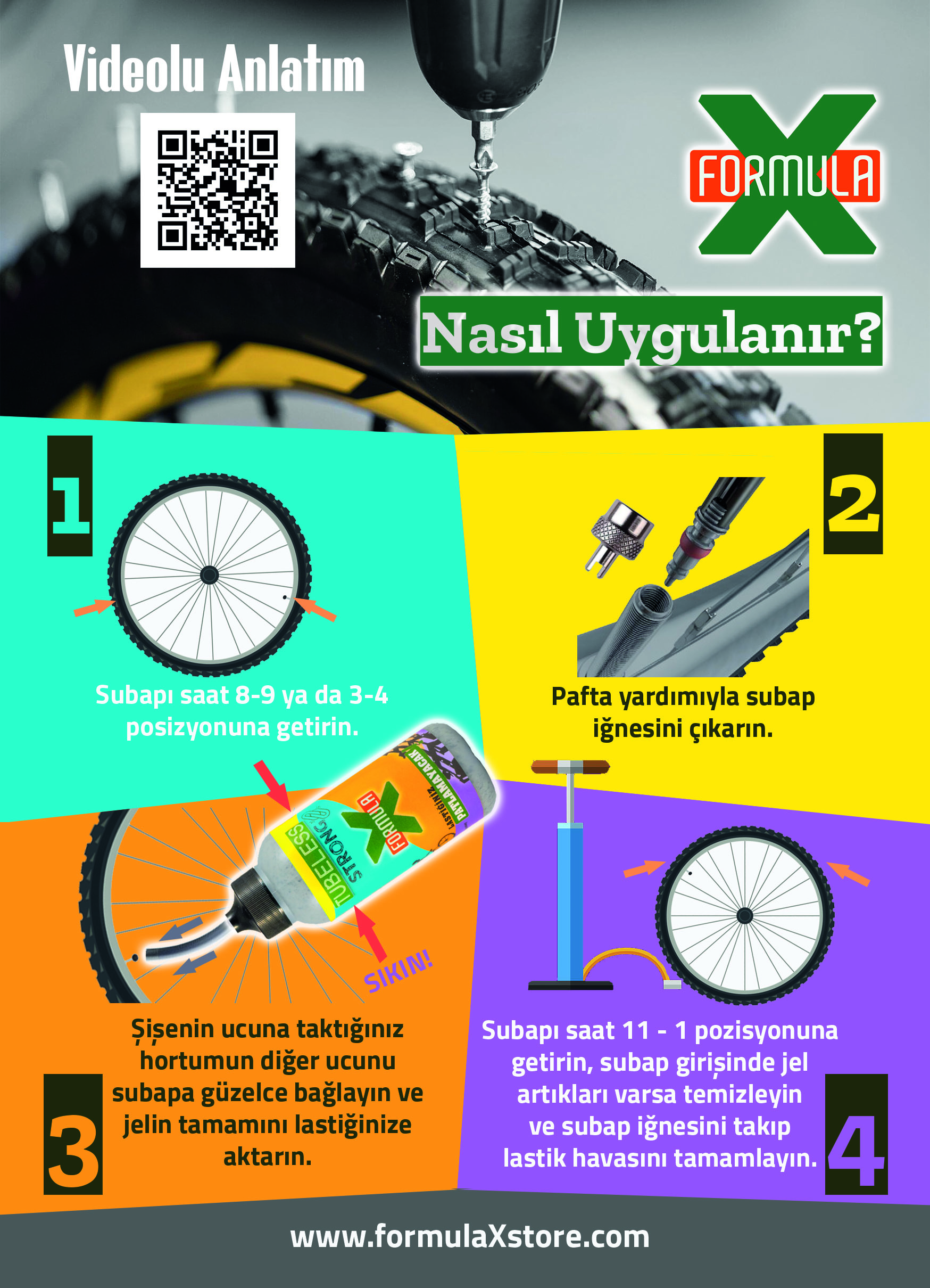 FormulaX Patlak Öneleyici Nasıl Uygulanır