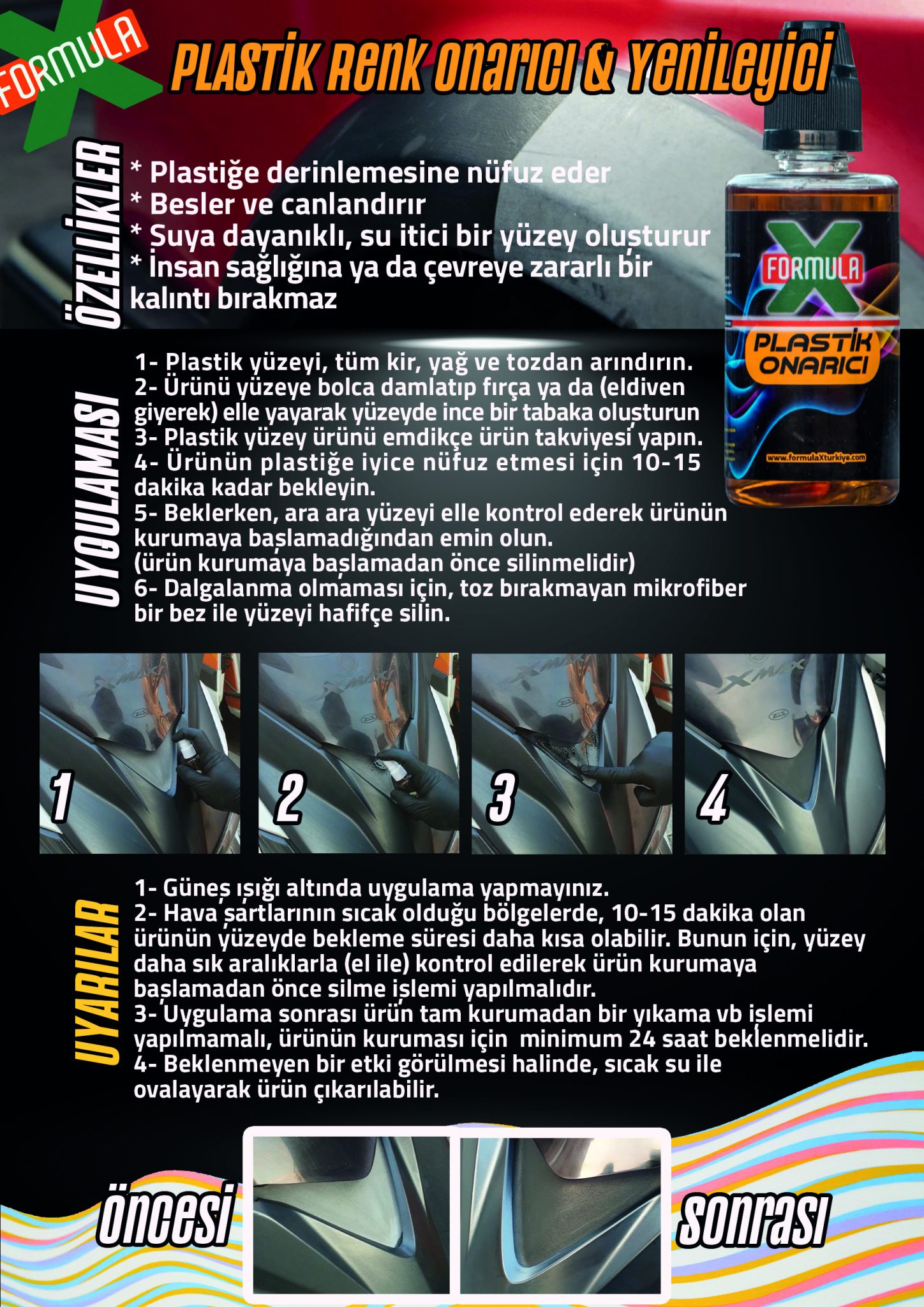 Plastik Renk Onarıcı 