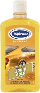 Triplewax Liquid Gold / Kurulama Gerektirmeyen Araç Şampuanı 1 Litre