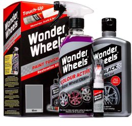 Wonder Wheels Lastik & Jant Rötuş ve Bakım Seti (GRİ Jant için Uygun)