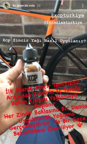 XCP Bİsiklet Zincir Yağı / Yapış yapış olmadan zincire tutunan ultra ince film tabakası - 1