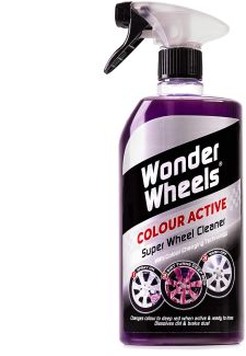 Wonder Wheels Renk Değiştiren Asitsiz Süper Jant Temizleyici 600ml / 1Litre